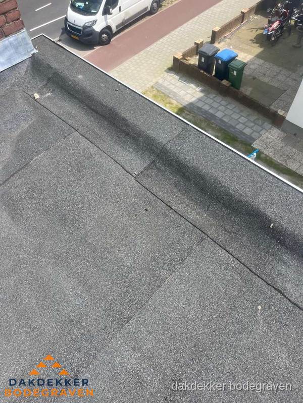 Kosten dakisolatie: plat dak met bitumen dakbedekking in Bodegraven Kosten dakisolatie: plat dak met bitumen dakbedekking in Bodegraven